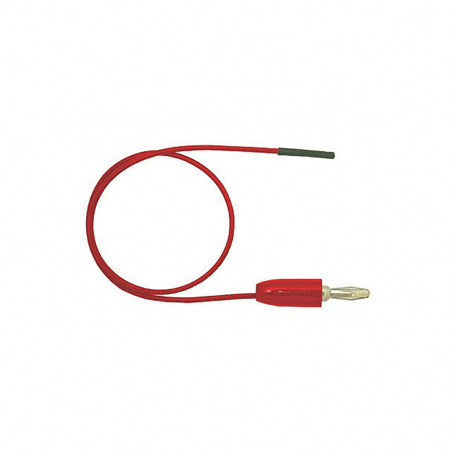 9166-24 RED E-Z-Hook  Test Leads - Banana, Meter Interface